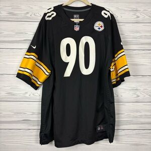 NIKE ON FIELD PITTSBURGH STEELERS TJ WATT #90 NFL JERSEY 3XL XXXL FOOTBALL